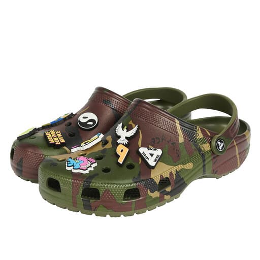 Crocs x Palace Classic Clog 'Jungle Camo' (FW21)