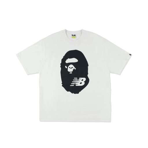 Bape x New Balance Ape Head Tee Ivory (SS21)