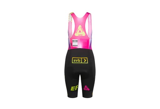 Palace Rapha EF Education First Women's Pro Team Bib Shorts Regular Pink/Black (SS22)