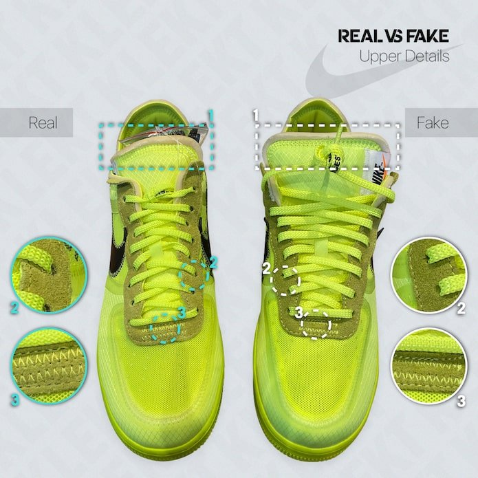 Best Fake Off-White x Air Force 1 Green For Sale