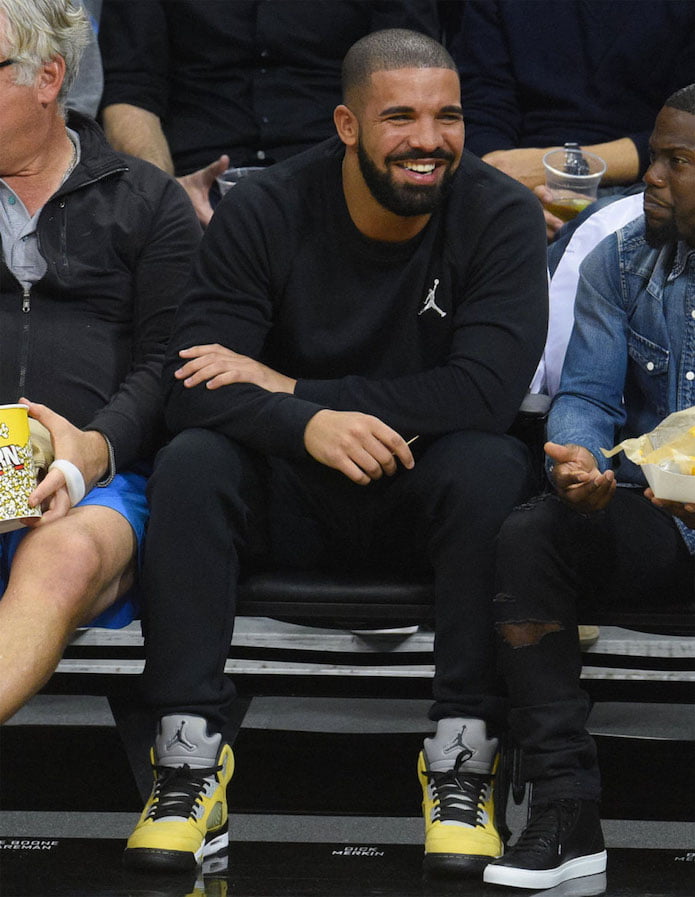 Drake's Top 10 Courtside Sneaker Moments - KLEKT Blog