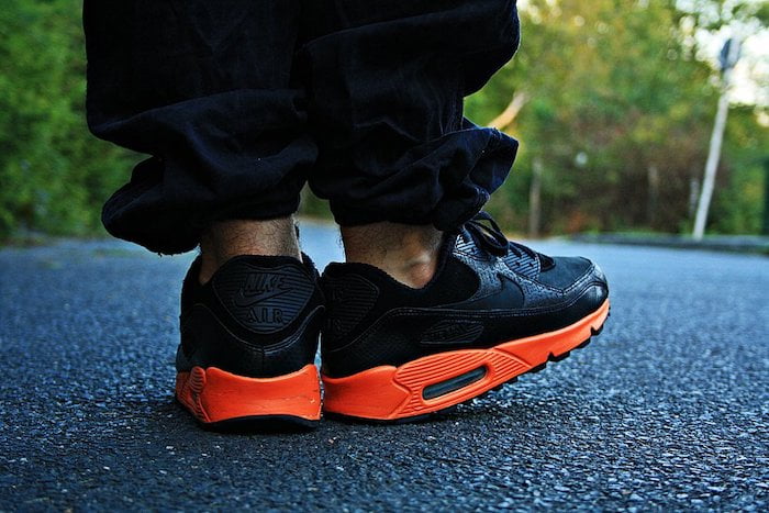 Air Max 90 leather low trainers