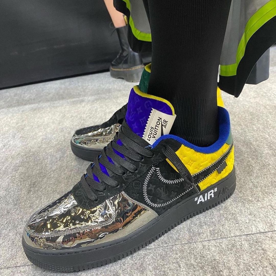 Louis Vuitton gives a peek at how they make the Nike Air Force 1