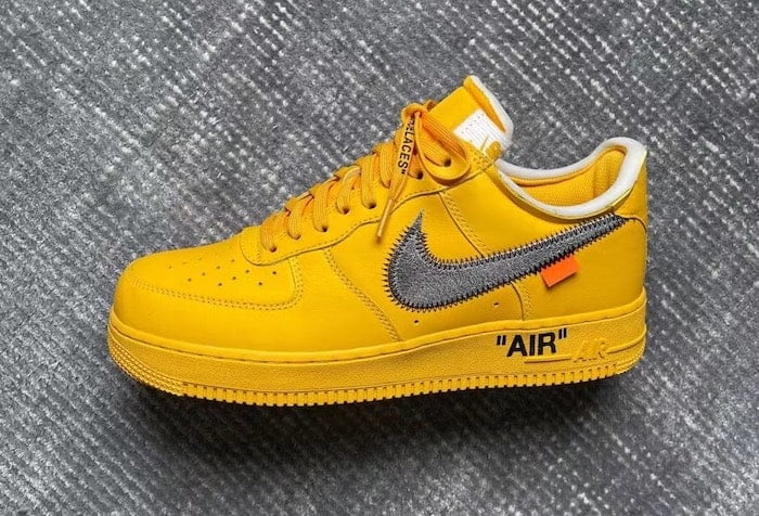 Off White X Air Force 1 Low 'Yellow